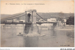 AEZP4-38-0370 - VIENNE - Le Pont Suspendu Et Sainte-colombe - Vienne