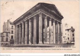 AEZP4-38-0327 - VIENNE - Temple D'auguste Et De Livie Construit Sous L'empereur Claude Vers L'an 41 De Notre Ere - Vienne