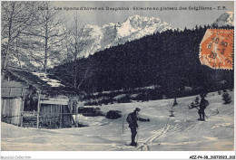 AEZP4-38-0295 - Les Sports D'hiver En Dauphine - Skieurs Au Plateau Des Seiglieres - Grenoble