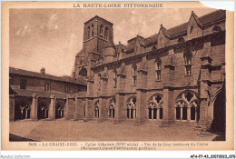 AFAP7-43-0697 - LA CHAISE-DIEU - église Abbatiale - Vue De La Cour Intérieure Du Cloître - La Chaise Dieu