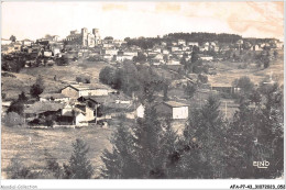 AFAP7-43-0685 - LA CHAISE-DIEU - Vue Générale Prise De La Route De Brioude Avec Au Premier Plan  - La Chaise Dieu