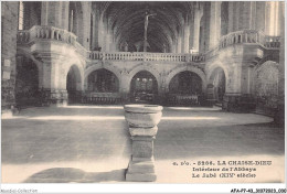 AFAP7-43-0674 - LA CHAISE-DIEU - Intérieur De L'abbaye - Le Jubé - La Chaise Dieu