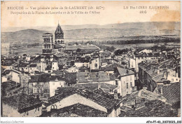 AFAP7-43-0664 - BRIOUDE - Vue Générale Prise De St-laurant - Perspective De La Plaine De Lamothe  - Brioude