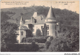 AFAP6-43-0642 - Le Château De La VALETTE - Perspective De L'église De Chastel - Other & Unclassified