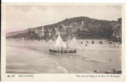CPA - HOULGATE - Vue Sur La Plage Et Le Bois De Boulogne - Houlgate