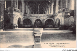 AFAP5-43-0493 - LA CHAISE-DIEU - Intérieur De L'abbaye - Le Jubé - La Chaise Dieu
