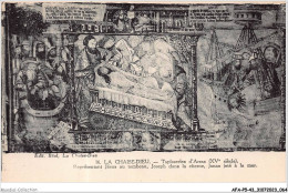 AFAP5-43-0468 - LA CHAISE-DIEU - Tapisseries D'arras - Représentant Jésus Au Tombeau - Joseph Dans La Citerne - La Chaise Dieu