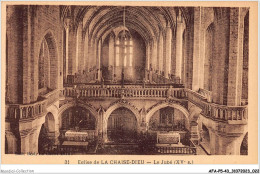 AFAP5-43-0447 - église De LA CHAISE-DIEU - Le Jubé - La Chaise Dieu