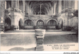 AFAP5-43-0442 - LA CHAISE-DIEU - Intérieur De L'abbaye - Le Jubé - La Chaise Dieu