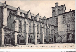 AFAP5-43-0443 - LA CHAISE-DIEU - Extérieur Du Cloître - La Tour Clémentine - La Chaise Dieu