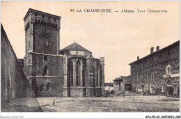 AFAP5-43-0438 - LA CHAISE-DIEU - Abbaye - Tour Clémentine - La Chaise Dieu