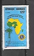 TIMBRE OBLITERE DU GABON DE  1989 N° MICHEL 1034 - Gabon