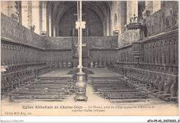 AFAP5-43-0436 - église Abbatiale De CHAISE-DIEU - Le Choeur - Orné De Riches Tapisseries D'arras Et De Superbes Stalles  - La Chaise Dieu