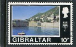 GIBRALTAR - 1971  10p  DEFINITIVE  FINE USED - Gibilterra