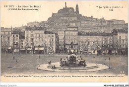 AFAP4-43-0359 - LE PUY - La Place Du Breuil - L'hôtel Des Ambassadeurs - Le Puy En Velay