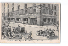 NANTES - Place Royale Et Rue D'Orléans - La Grande Pharmacie De Paris - état - Nantes
