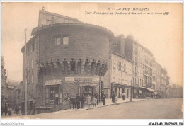 AFAP3-43-0290 - LE PUY - Tour Pannessac Et Boulevard Carnot - Le Puy En Velay