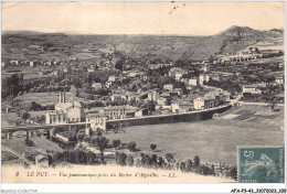 AFAP3-43-0275 - LE PUY - Vue Panoramique Prise Du Rocher D'aiguilhe - Le Puy En Velay