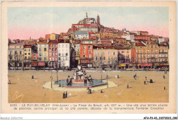 AFAP3-43-0265 - LE PUY-EN-VELAY - La Place Du Breuil - Le Puy En Velay