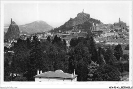 AFAP3-43-0220 - LE PUY - Vue Partielle De La Ville Avec Le Rocher D'aiguilhe  - Le Puy En Velay