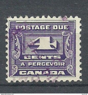 CANADA Kanada 1933 Michel 13 O Postage Due Portomarke - Segnatasse