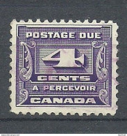 CANADA Kanada 1933 Michel 13 O Postage Due Portomarke - Port Dû (Taxe)