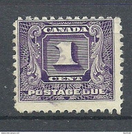 CANADA Kanada 1930 Michel 6 O Postage Due Portomarke - Impuestos