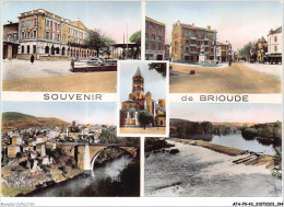 AFAP9-43-0973 - BRIOUDE - Hôtel De Ville-la Ville - Basilique - Vieille Ville Et Pont Sur L'allier  - Brioude