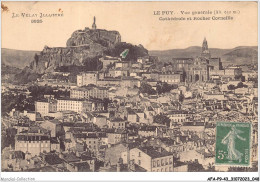 AFAP9-43-0900 - LE PUY - Vue Générale - Cathédrale Et Rocher Corneille - Le Puy En Velay