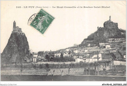 AFAP8-43-0873 - LE PUY - Le Mont Corneille Et Le Rocher Saint-michel - Le Puy En Velay