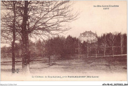 AFAP8-43-0804 - Le Château De Boucharand - Près PAULHAGUET  - La Chaise Dieu