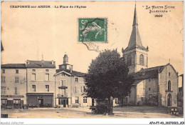 AFAP7-43-0760 - CRAPONNE-sur-ARZON - La Place De L'église - Craponne Sur Arzon