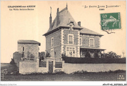 AFAP7-43-0755 - CRAPONNE-sur-ARZON - La Ville Sainte-reine - Craponne Sur Arzon