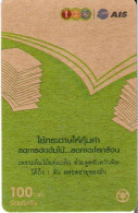 Thailand: Prepaid AIS - Recycling Card - Tailandia