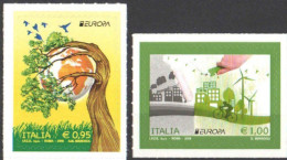 Italy Italia 2016 Europa CEPT Think Green Set Of 2 Stamps MNH - 2016