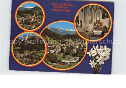 72502760 Bad Aussee Steiermark Fliegeraufnahmen Mit Kirche Intern Bad Aussee - Autres & Non Classés