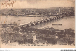 AHXP2-33-0139 - BORDEAUX - Le Pont Et La Ville Pris De La Tour Saint-michel  - Bordeaux