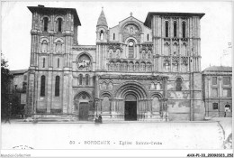 AHXP1-33-0127 - BORDEAUX - église Sainte-croix  - Bordeaux