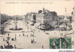 AHXP1-33-0123 - BORDEAUX - Allées Tourny Et Cours XXX Juillet  - Bordeaux