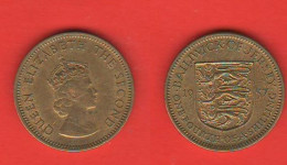 Jersey 1/4 Shilling 1957 - Jersey