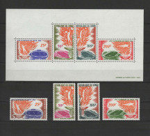 Congo 1964 Olympic Games Tokyo, Weightlifting, Volleyball, Athletics Set Of 4 + S/s MNH - Estate 1964: Tokio