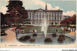 AHXP6-33-0685 - BORDEAUX - Jardin De L'hôtel De Ville - LL - Bordeaux