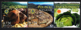 Croatia - 2024 - Protected Agricultural And Food Products - Mint Stamp Set - Croacia