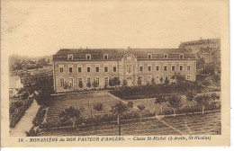 49 - ANGERS - T.Belle Vue Du Monastère Du Bon Pasteur - Classe St Michel , à Droite St Nicolas - Angers