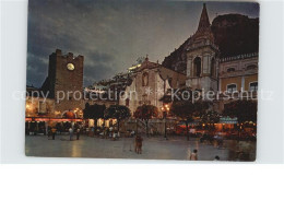 72502730 Taormina Sizilien Piazza S. Agostino Taormina - Other & Unclassified