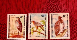 CAMEROUN 1983 3v Neuf ** MNH Mi 1011 /3Ucello Oiseau Bird Pájaro Vogel CAMEROON - Papageien