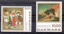 Dinamarca Serie Nº Yvert 822/23 ** PINTURA (PICTURE) - Unused Stamps