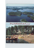 72502696 Punkaharju Fliegeraufnahme Strand Camping  - Finnland