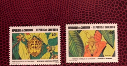 CAMEROUN 1990 2v Neuf ** MNH YT 815 /6 Insecte Insect Insekten CAMEROON - Andere & Zonder Classificatie