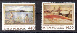 Dinamarca Serie Nº Yvert 935/36 ** PINTURA (PICTURE) - Unused Stamps